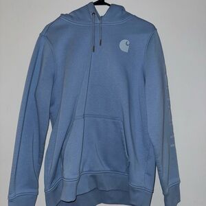 Carhartt Light Blue Pullover Hoodie